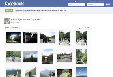 Facebook chronological order of pictures in albums