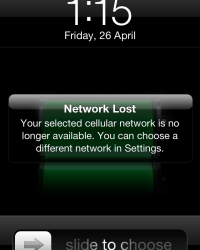 Sunrise Switzerland, an example of bad service