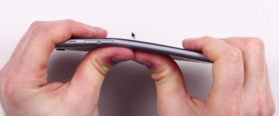 iPhone 6 bendgate compared to a Samsung Galaxy Note 3